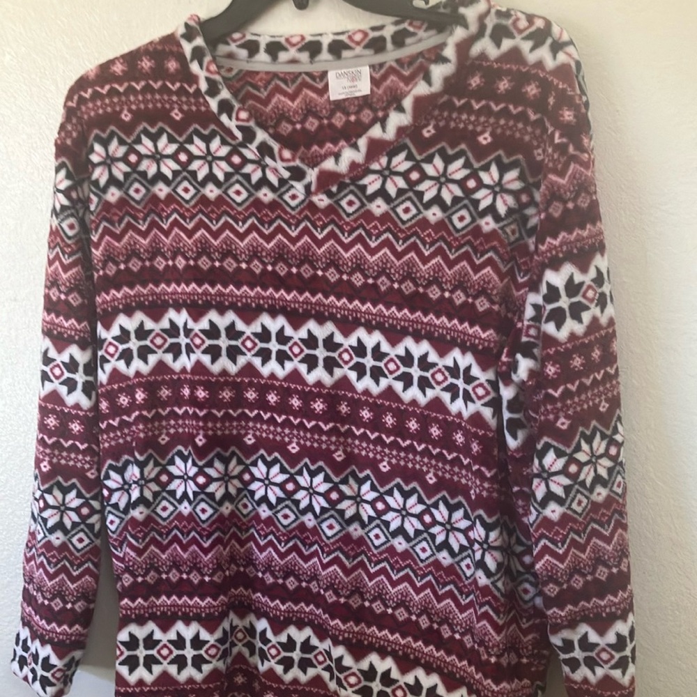 FINAL MARKDOWN Danskin now fleece pullover 1X